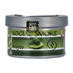 Social Smoke Mojito Narghilè Tabacco 100 gr.