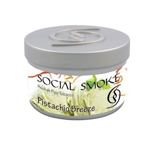 Social Smoke Pistacchio Breeze Narghilè Tabacco 250 gr.