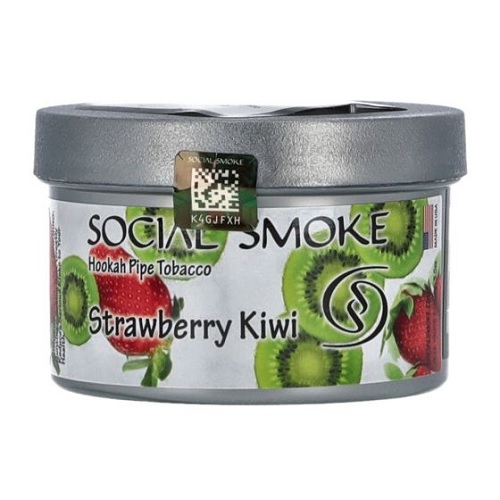 Social Smoke Strawberry Kiwi Shisha Tabak 100 gr.