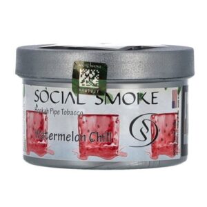 Social Smoke Watermelon Chill Shisha Tabacco 100 gr.