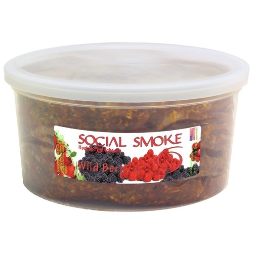 Social Smoke Wild Berry Narghilè Tabacco 1000 gr. 