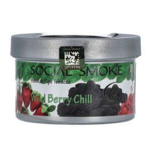 Social Smoke Wild Berry Chill Shisha Tabacco 100 gr.