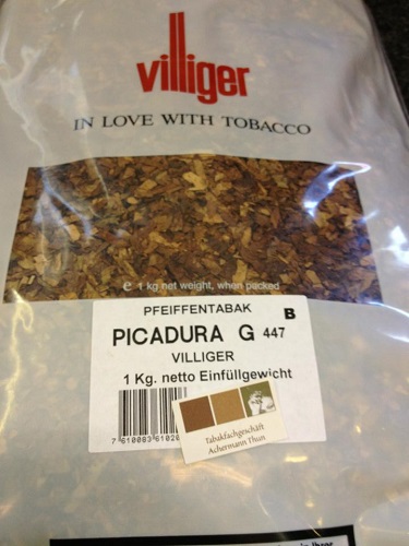 Villiger Picadura G Pfeifentabak 1kg.