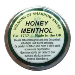 Wilsons Honey Menthol BEE 5gr. Snuff Schnupftabak