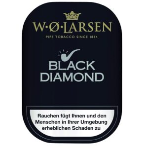 W.Ø. Larsen Black Diamond Pfeifentabak 100gr.
