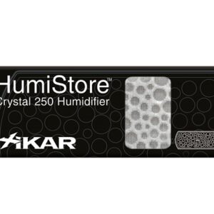 Xikar Humidificateur Acrylique Poly pour 250 Cigares