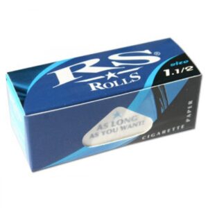 RS Rolls papier à cigarette bleu