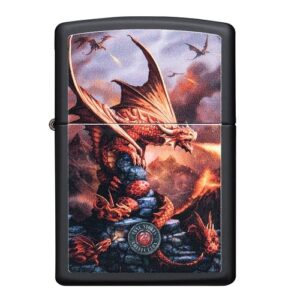 Zippo Anne Stokes Dragon Fire Accendino