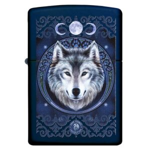 Zippo Anne Stokes Wolfskopf full color Feuerzeug