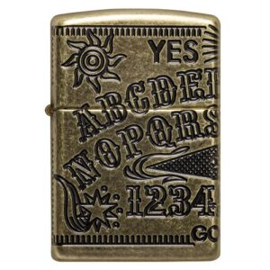 Zippo Armor Case Ouija Board Feuerzeug