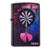 Zippo Bulls Eye schwarz matt Feuerzeug