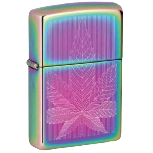 Zippo Cannabis Leaf rainbow Feuerzeug