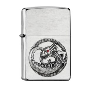 Zippo Dragon Eye Swarovski Lighter