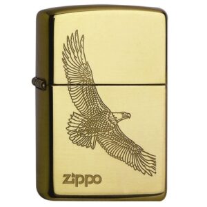 Zippo Eagle brass Feuerzeug
