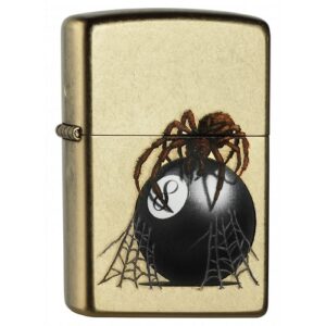 Zippo G Eightball with Spider Feuerzeug
