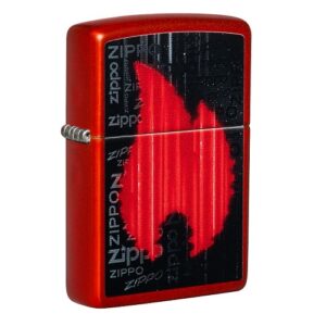 Zippo Flame Logo Design Feuerzeug
