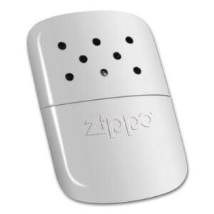 Zippo Chrome handheld warmer polished for 12 hours