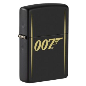 Zippo James Bond Design Black Matte Feuerzeug