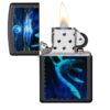 Zippo Lock Ness noir briquet – Image 2