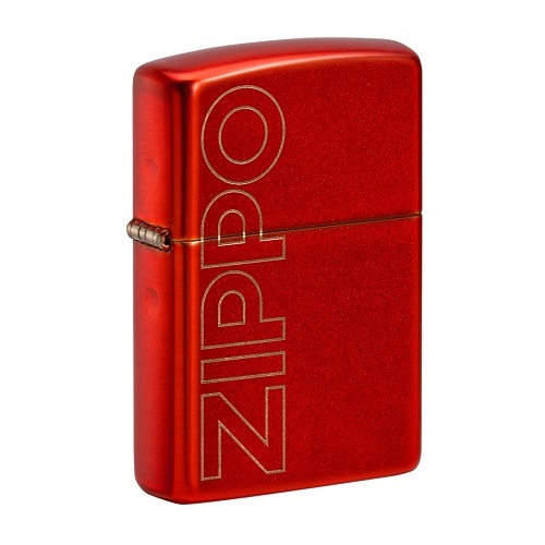 Zippo Logo Red Design Feuerzeug