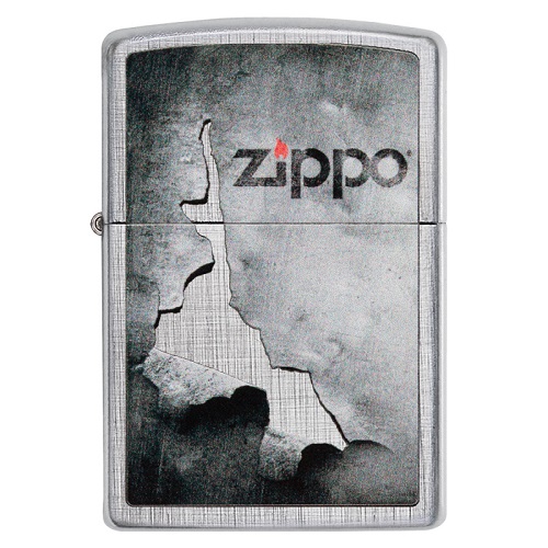Zippo Peeled Metal Feuerzeug