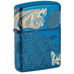 Zippo Armor Case Skulls MultiCut Design Feuerzeug