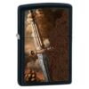 Zippo Sword of War noir mat plus clair