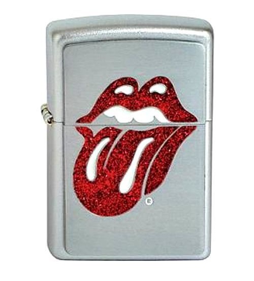 Zippo Rolling Stones Zunge glitter Feuerzeug