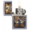 Zippo Tiger Bike Club street chrome lighter - Image 2
