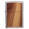 Zippo Woodchuck Brushed Chrome Lighter