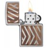 Zippo Woodchuck Herringbone Briquet – Image 2