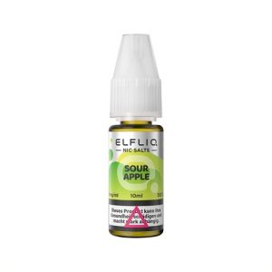 Elf Bar Elfliq. Liquid Sour Apple 10 ml 10 mg