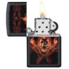Zippo Anne Stokes Skull with Fire Feuerzeug