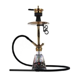 Amy Deluxe need U 038R Gold-Schwarz Shisha