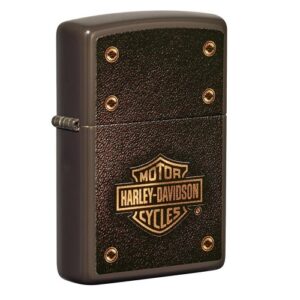 Zippo Harley Davidson Marrone Accendino