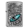 Zippo Kroko Eye Emblem Feuerzeug