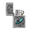 Zippo Kroko Eye Emblem Feuerzeug