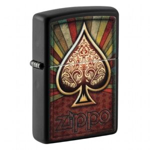 Zippo Ace of Spade Design Feuerzeug
