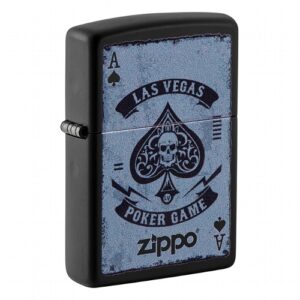 Zippo Poker Game Design Accendino