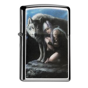 Zippo Anne Stokes Wolves Lighter