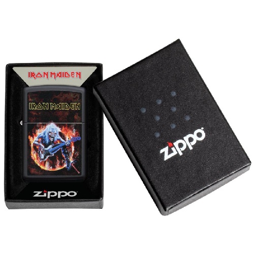 Zippo Iron Maiden Black Matte Feuerzeug