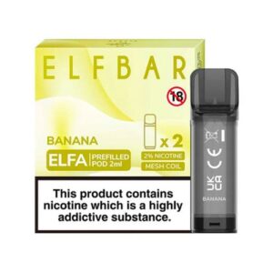 Elf Bar ELFA Prefilled Pod (2 x 2ml) Banana