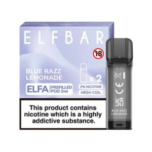 Elf Bar ELFA Prefilled Pod (2 x 2ml) Blue Razz Lemonade