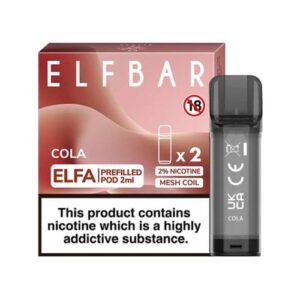 Elf Bar ELFA Prefilled Pod (2 x 2ml) Cola