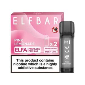 Elf Bar ELFA Prefilled Pod (2 x 2ml) Pink Lemonade