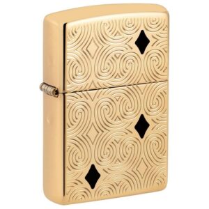 Zippo Armor Case Geometric Design Feuerzeug