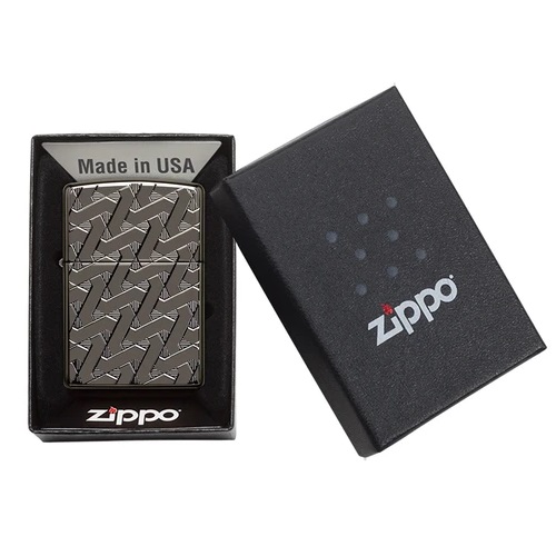 Zippo Armor Case Geometric Waves Feuerzeug