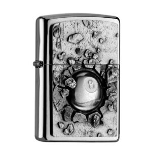 Zippo Eightball Emblem Feuerzeug