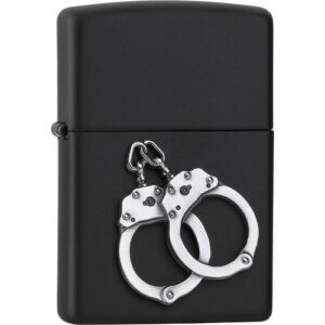 Zippo Handcuffs Emblem Black Feuerzeug