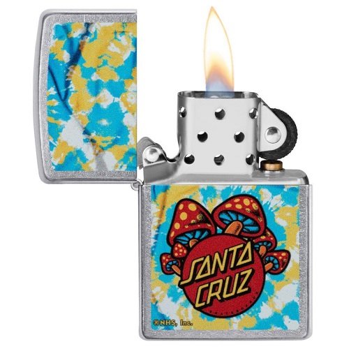 Zippo Santa Cruz Artist Champignons Feuerzeug